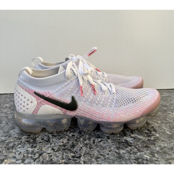 Nike Air Vapormax Flyknit 2 Hydrogen White/Pink (942842-102) Men’s Size 8.5